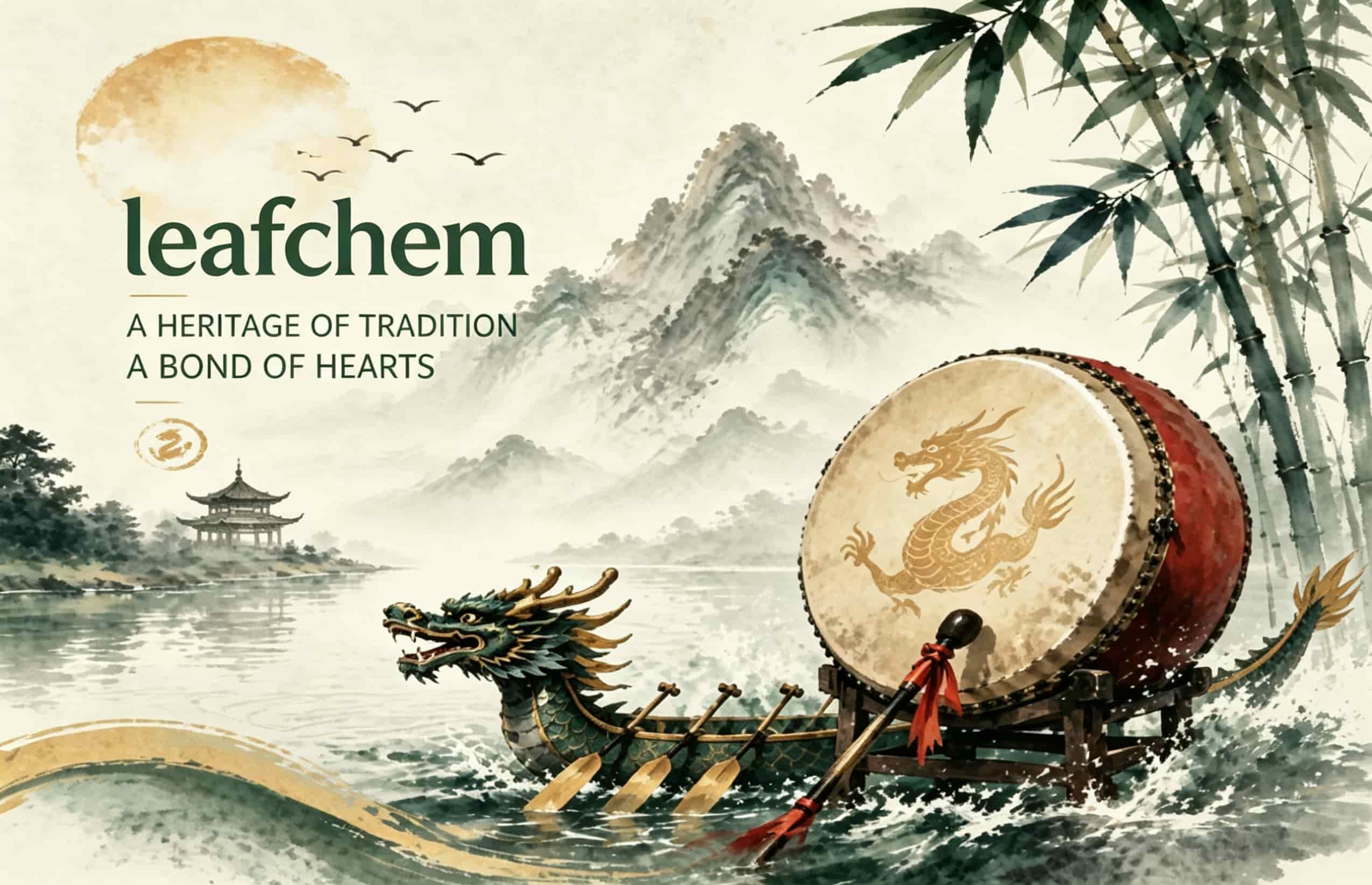Olas de excelencia, ritmos de innovación: Leafchem celebra el Festival del Barco Dragón.